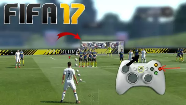 Comment marquer vos coups franc en EXTERIEUR du pied sur FIFA 17