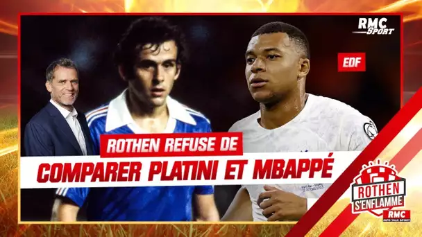 Équipe de France : Rothen refuse de comparer Mbappé et Platini