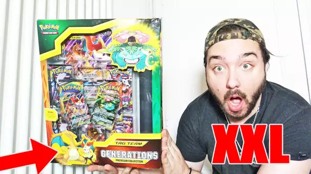 Ouverture du MEGA COFFRET POKEMON XXL DRACAUFEU 2019 !