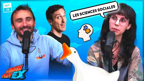 LE LIEN ENTRE SCIENCE SOCIAL ET JEU VIDÉO avec MODIIE | LE LUNCHPLAY EX #165