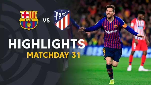 Highlights FC Barcelona vs Atletico de Madrid (2-0)