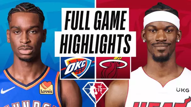THUNDER at HEAT | FULL GAME HIGHLIGHTS | March 18, 2022