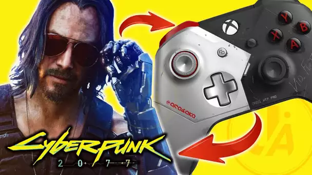 Cyberpunk 2077 - NOUVELLE MANETTE Xbox One Johnny Silverhand (KEANU REEVES)