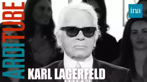 Karl Lagerfeld, un mercenaire de la mode chez Thierry Ardisson | INA Arditube