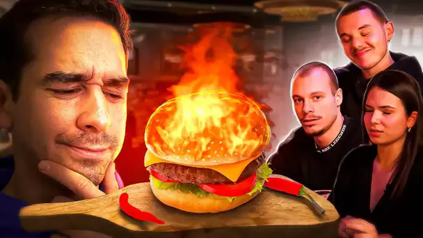 QUI AURA LE BURGER PIÉGÉ ? (version extrême 🌶)