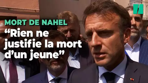 Après la mort de Naël à Nanterre, Macron s’exprime depuis Marseille