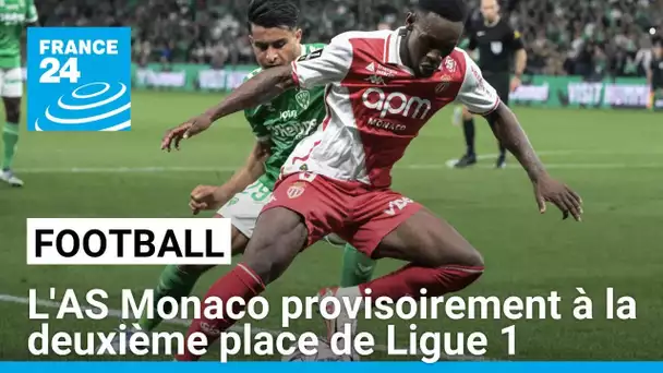 Le PSG tombe à Strasbourg, l'AS Monaco bat Saint-Étienne et prend la deuxième place • FRANCE 24