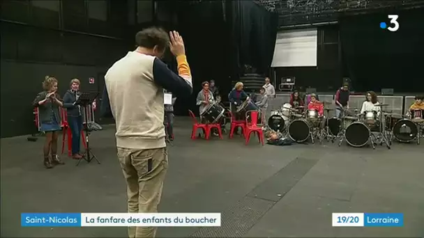 Nancy : la fanfare des enfants du boucher prépare la Saint-Nicolas 2019