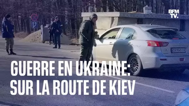 Guerre en Ukraine: sur la route de Kiev