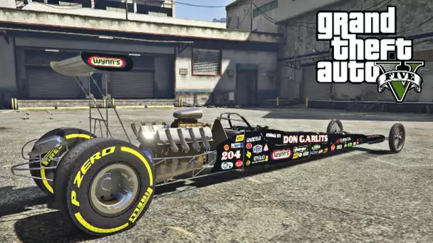 GTA 5 DRAGSTER FASTEST VEHICULE EVER !