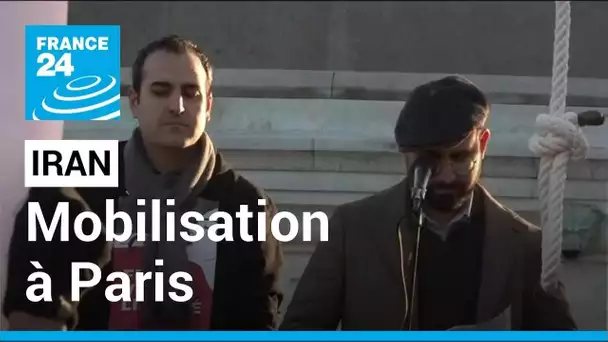 Iran : mobilisation à Paris après la mort de Mohsen Shekari • FRANCE 24