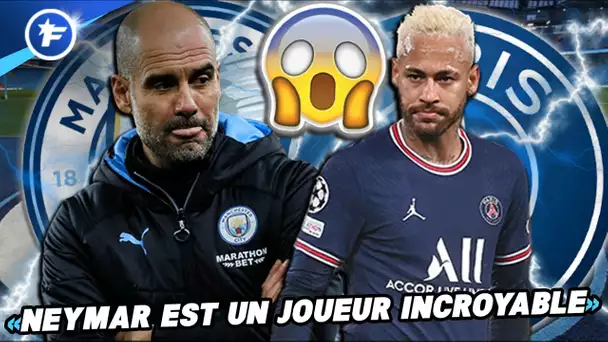 La RÉPONSE CASH de Guardiola sur L'ARRIVÉE de Neymar à Manchester City | JT Foot Mercato