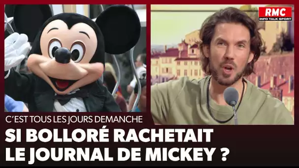 Si Bolloré rachetait le journal de Mickey ?