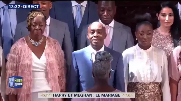 Une chorale gospel chante 'Stand by me' pour le mariage de Meghan Markle et du Prince Harry