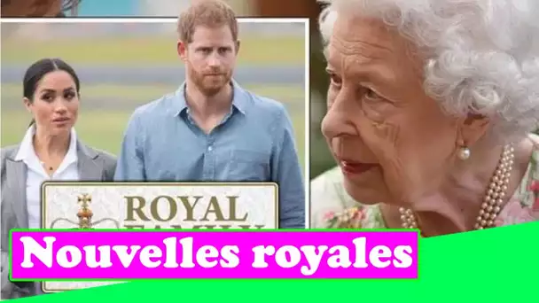 Famille royale EN DIRECT : la reine perd peut-être patience avec Meghan et Harry - « No Mrs Nice Que