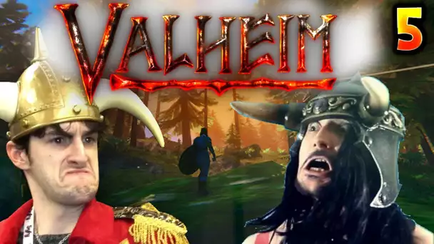 ON TROUVE LE MARCHAND, GENRE COMME CA !! -Valheim- Ep.5 avec Benzaie & Bob !