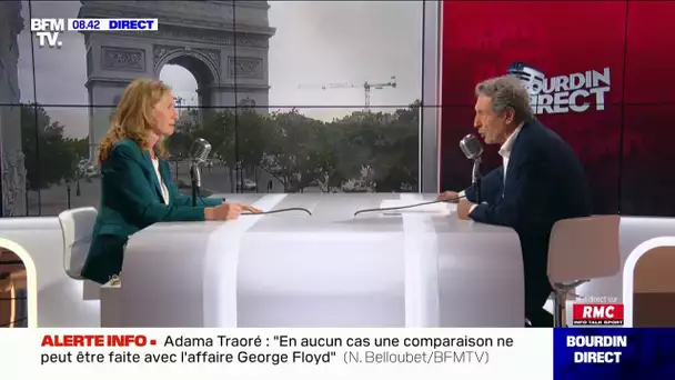 "Les plaintes du contrôle au faciès ne sont pas nouvelles" admet Nicole Belloubet
