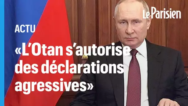 Poutine annonce mettre en alerte la "force de dissuasion" nucléaire russe