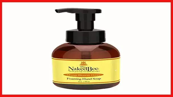 The Naked Bee Foaming Hand Soap, Orange Blossom Honey 12 Oz