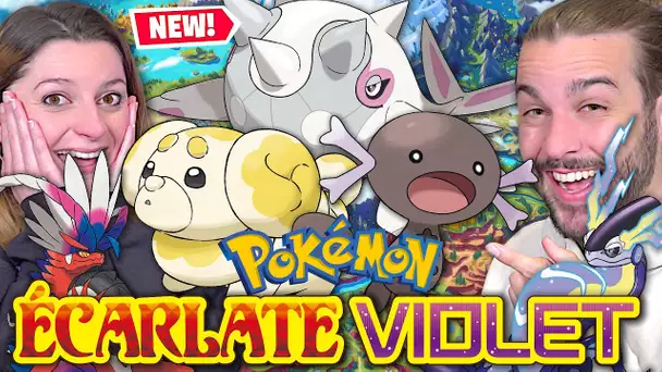 NOUVEAUX POKEMON ET NOUVELLE TRANSFORMATION SUR POKEMON ECARLATE VIOLET NINTENDO SWITCH