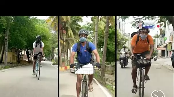 Inde : Les cyclistes au grand coeur
