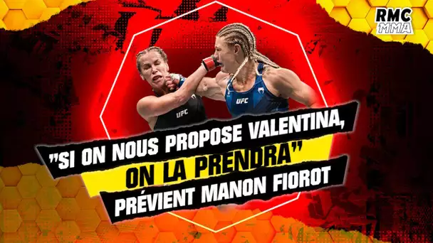 UFC : «Si on nous propose Valentina ? Bien sûr qu’on la prendra», Fiorot se confie après Chookagian