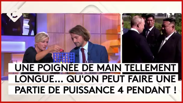 La poignée de main la plus longue de l’histoire - L’ABC - C à Vous - 13/09/2023