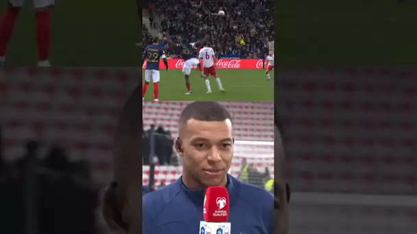 Quand Mbappé analyse son but de 44 mètres 😨