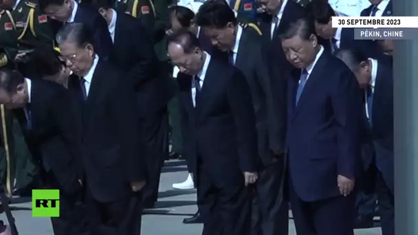 🇨🇳 Xi Jinping participe à une cérémonie marquant la Journée des martyrs à Pékin