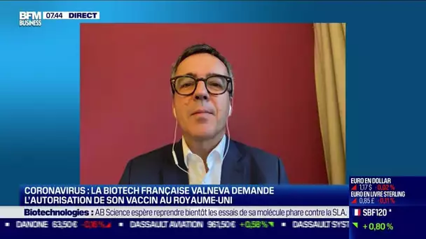Franck Grimaud (Valneva) : Valneva a franchi une nouvelle étape pour son vaccin anti-Covid