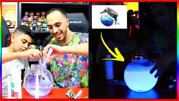 JE REPRODUIT LA POTION DE BOUCLIER 50 DE FORTNITE AVEC MOMO A LA PERFECTION  !