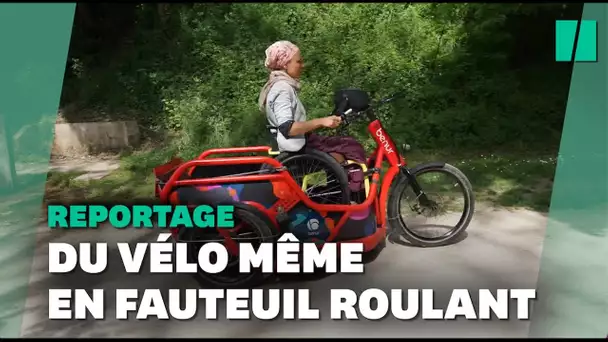 À Lyon, un vélo inclusif pour rouler avec son propre fauteuil roulant