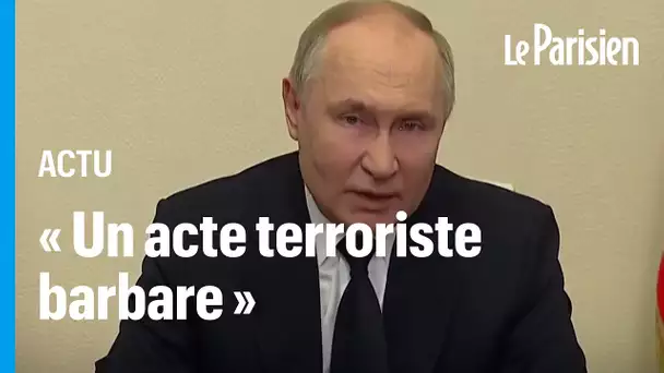 Attentat de Moscou : Poutine assure que les assaillants tentaient de fuir « vers l'Ukraine »
