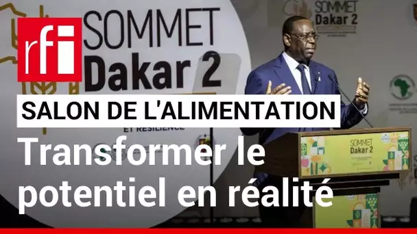 Au Sénégal, ouverture du sommet Dakar 2 sur l’alimentation en Afrique et son « énorme potentiel »