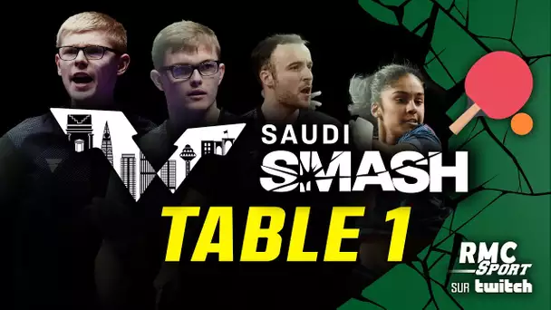 TENNIS DE TABLE - WTT SAUDI SMASH (Jeddah) : MAIN DRAW JOUR 3 - TABLE 1
