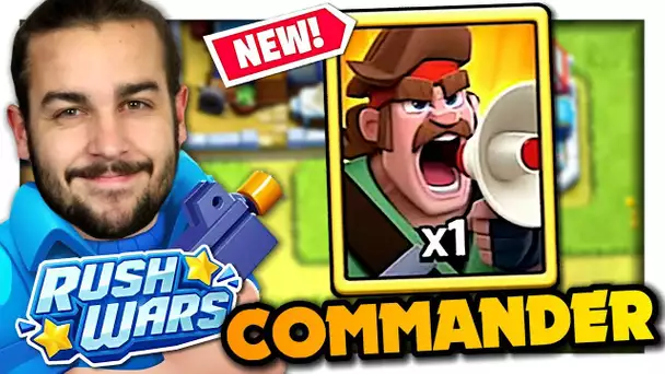 NOTRE PREMIER COMMANDER SUR RUSH WARS ! RUSH WARS FR