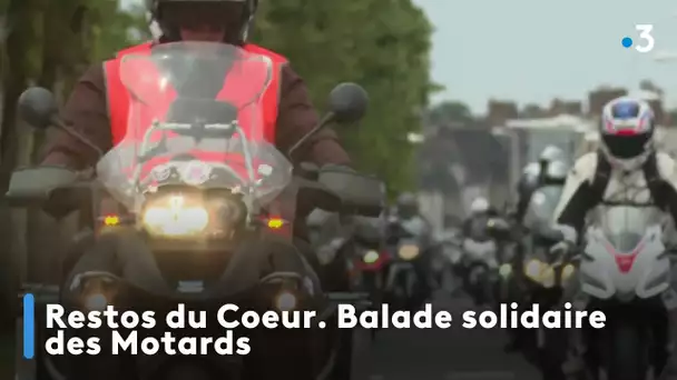 Restos du Coeur. Balade solidaire des Motards