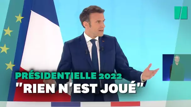 Emmanuel Macron : "Ne nous trompons pas, rien n'est joué"