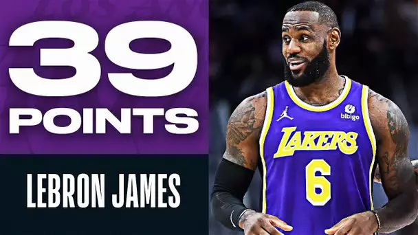 LeBron Goes OFF for 39 POINTS In Lakers Road Win!