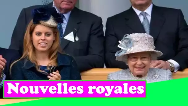 La `` grande nouvelle '' de la princesse Béatrice élève l'esprit de la reine alors que la reine pleu