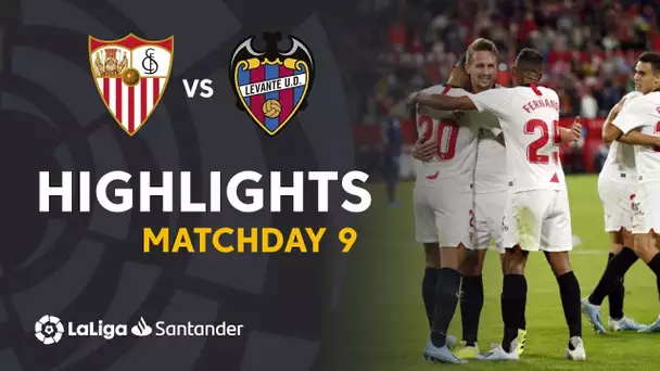 Highlights Sevilla FC vs Levante UD (1-0)
