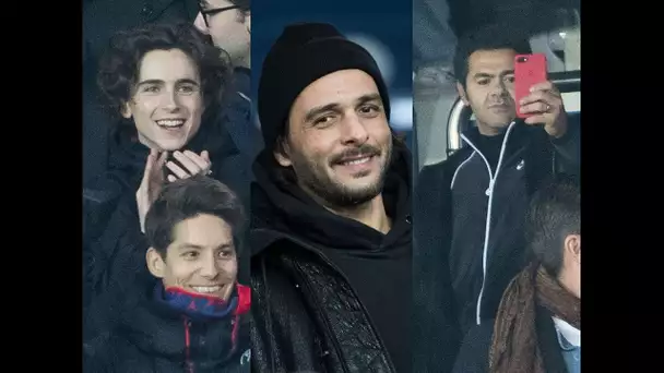 Timothée Chalamet, Maxim Nucci, Jamel Debbouze  les stars ont vibré grâce aux joueurs du PSG