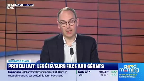 François-Xavier Huard (FNIL) : Prix du lait, les éleveurs face aux géants