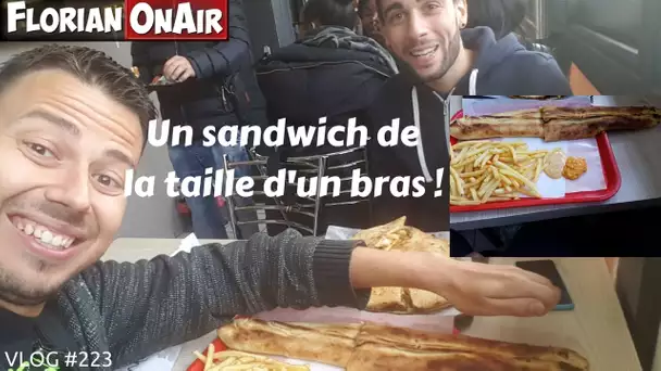 Un SANDWICH de la taille d'un BRAS - VLOG #223