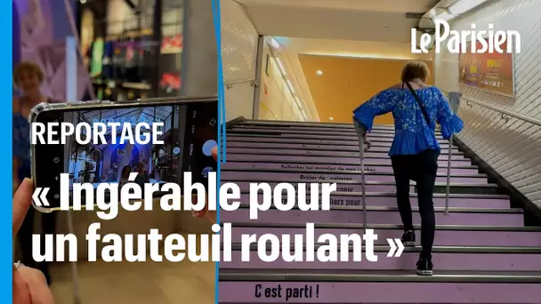 Transports et handicap à Paris : on a testé un parcours à un an des JO ( et c'est pas gagné )