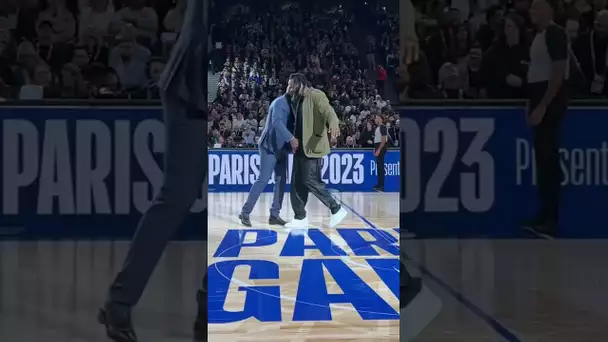 French NBA Legends are honored at the #NBAParis Game! | #shorts
