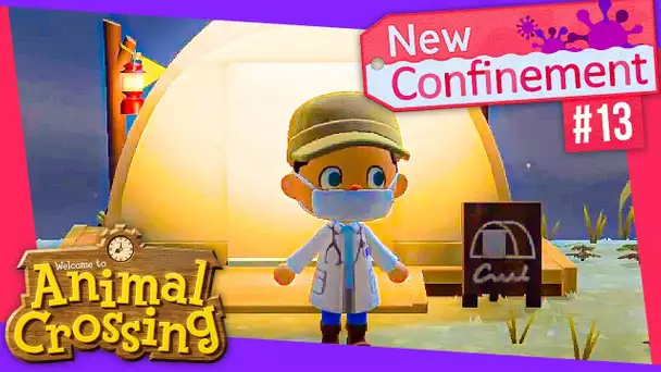 La BLOUSE DE MEDECIN ! #13 - Animal Crossing : New CONFINEMENT