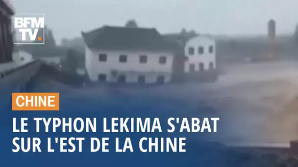 Typhon Lekima: plus de 49 morts et 21 disparus après l'arrivée du typhon sur les côtes chinoises