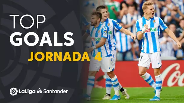 Todos los goles de la jornada 04 de LaLiga Santander 2019/2020