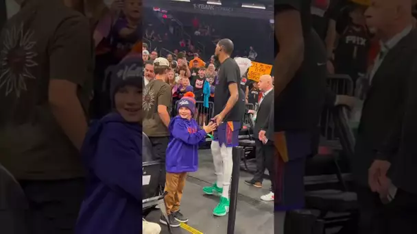KD made this young fans night 🤗 | #Shorts
